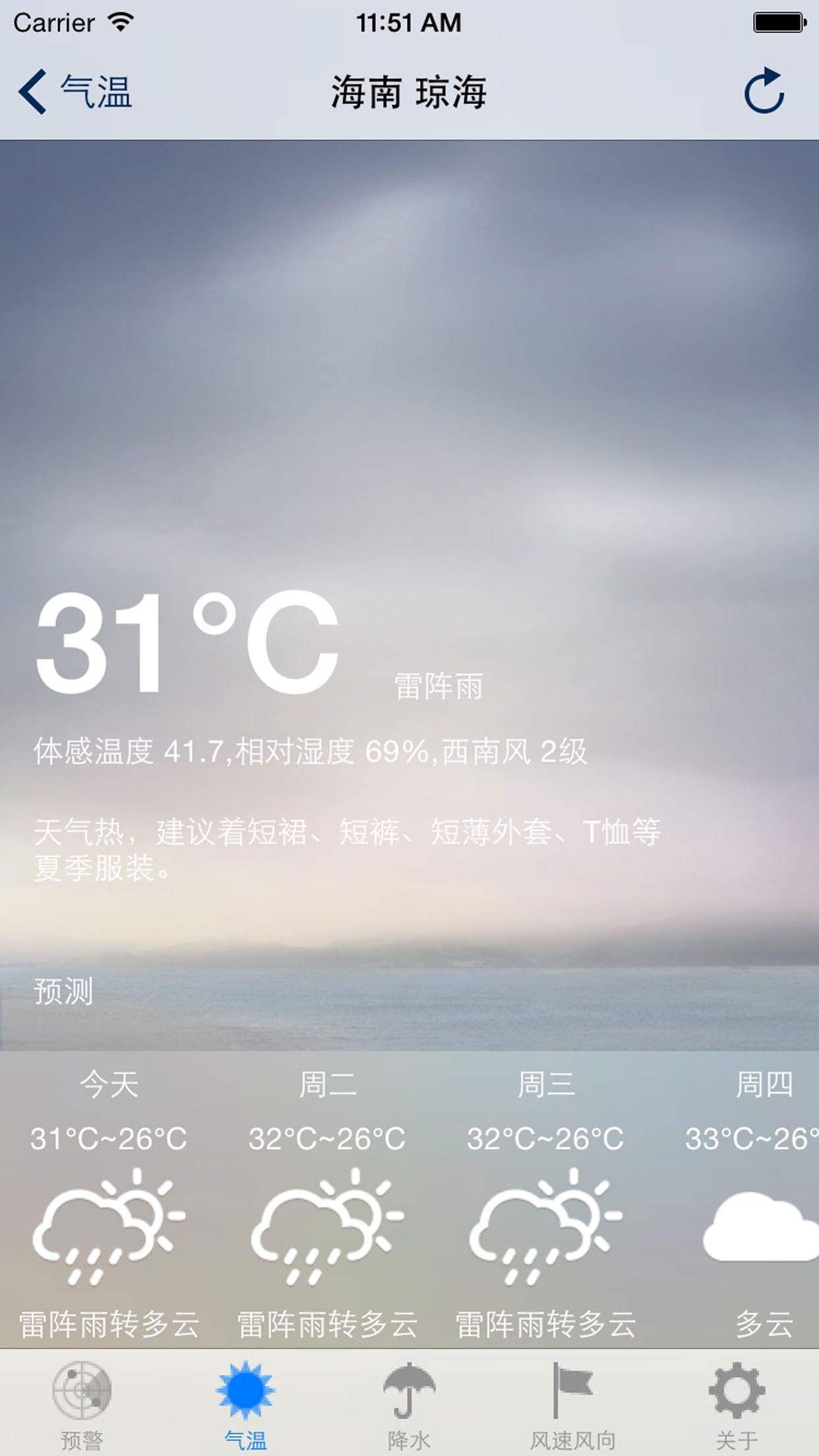 China Real-Time Weather screenshot 3