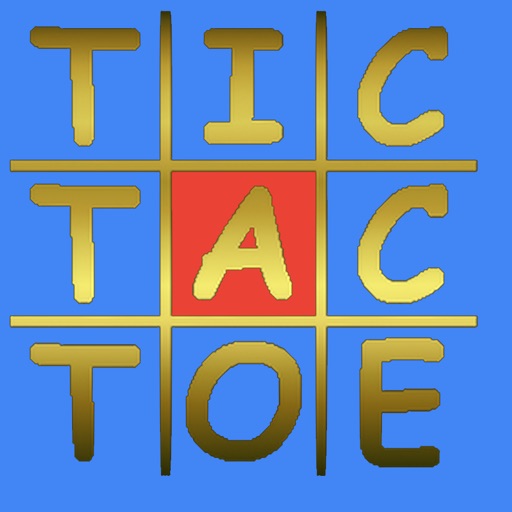 Tic Tac Toe Gold Icon