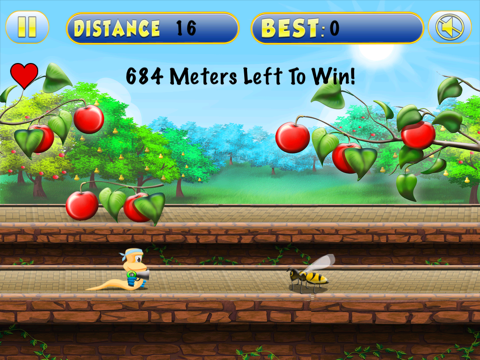 Screenshot #4 pour Earthworm Runner