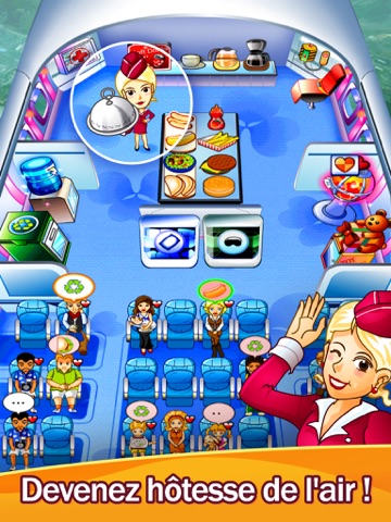 Screenshot #4 pour First Class Flurry HD - Devenez hôtesse de l'air!