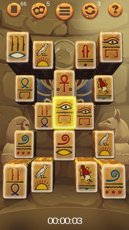 Doubleside Mahjong Cleopatra screenshot-4