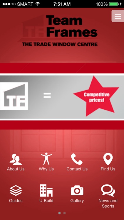 Teamframes – Trade Windows