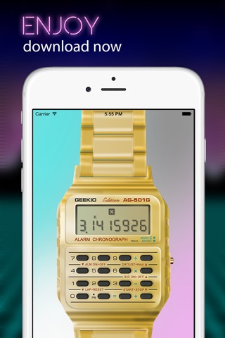 Geek Watch - Retro Calculator Watchのおすすめ画像5