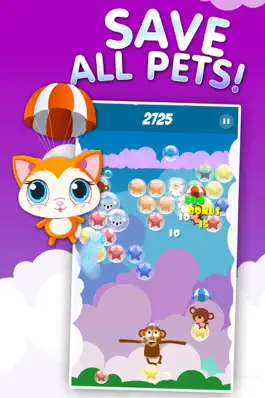 Game screenshot Pets Pop - Bubbles Popping Shooter apk