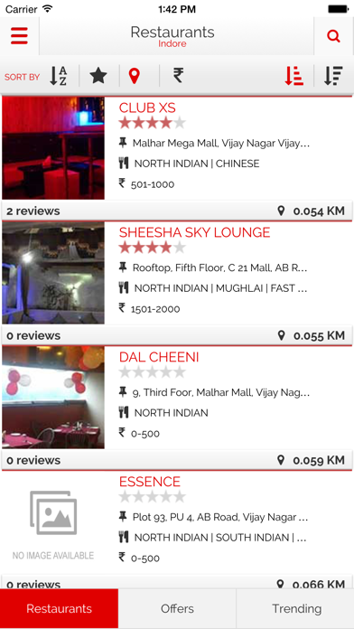 Screenshot #1 pour Best Food Places