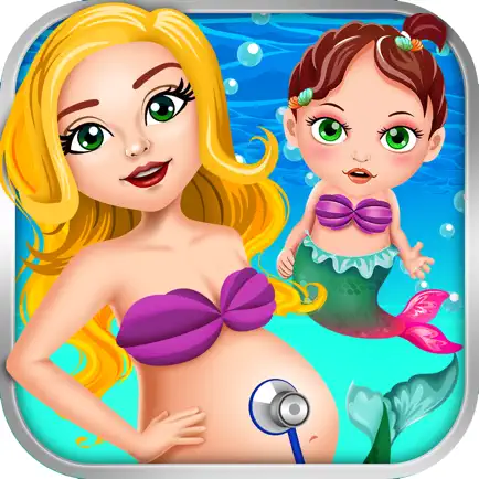Mermaid Mommy's New Born Baby Doctor - my newborn salon & make-up games for kids 2 Читы