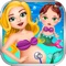 Mermaid Mommy's New Born Baby Doctor - my newborn salon & make-up games for kids 2