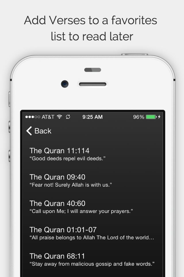 Daily Quran Verses - Inspirational and Motivational ayahs every day to bring you closer to Allah