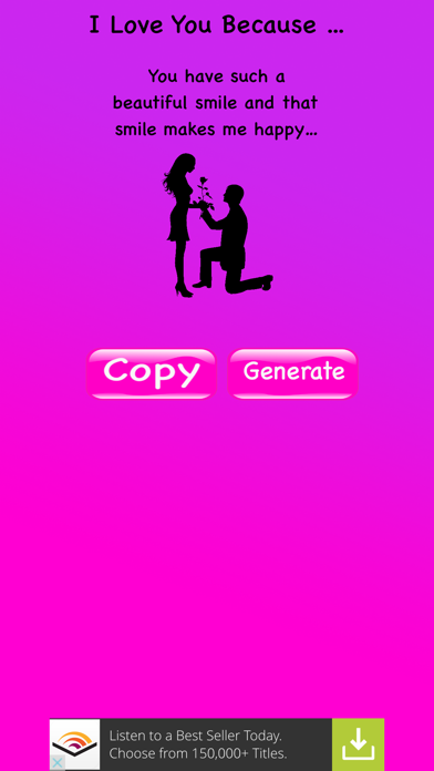 Screenshot #3 pour Why I Love You Quotes