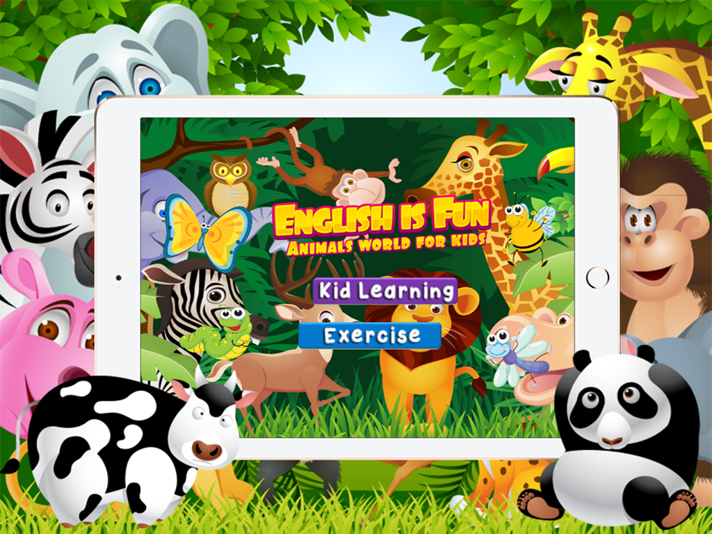 English is Fun Animals World for kids
