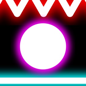 螢幕擷取畫面 (5) Rock Hero Drop in glowing light shaft scrolling at speed