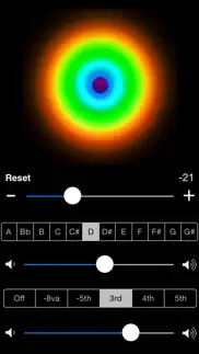 justdrones - tunable just intonation drones iphone screenshot 1