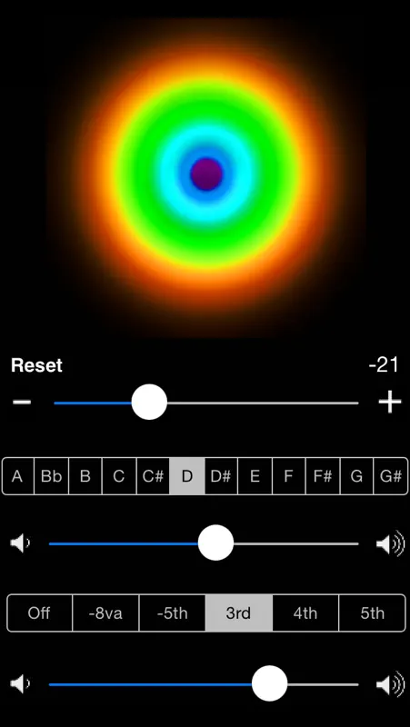 JustDrones - Tunable Just Intonation Drones screenshot 1 of 2