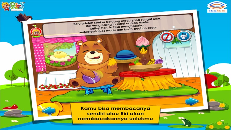 Beruang dan Lebah Madu - Cerita Anak Interaktif