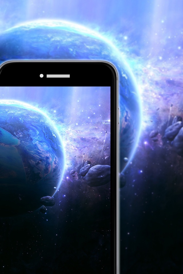 Galaxy Space Wallpapers & Backgrounds - Custom Home Screen Maker with HD Pictures of Astronomy & Planet screenshot 3