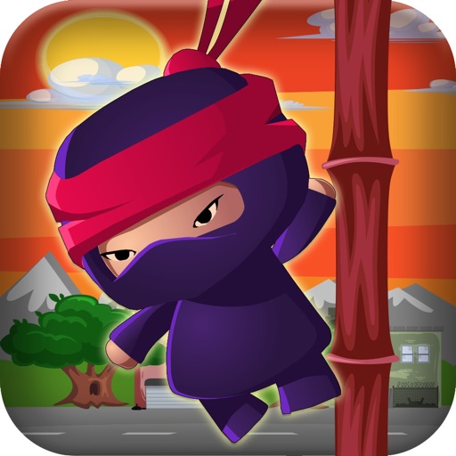 Falling Kid Ninja Pro - awesome slope racing arcade game iOS App