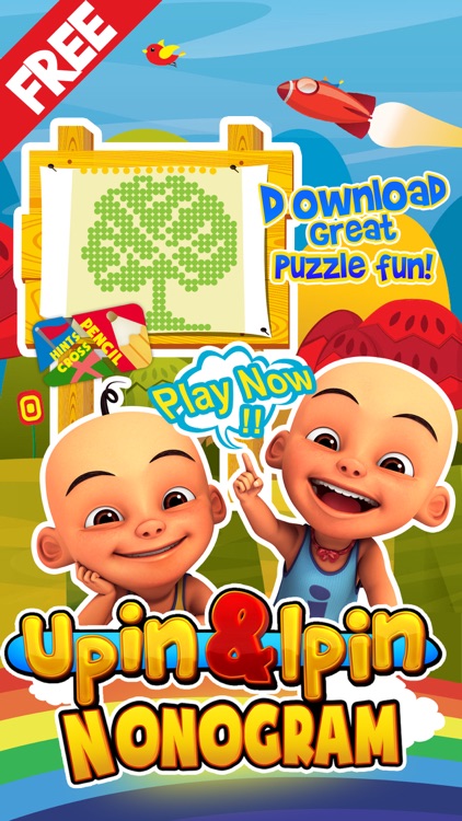 Upin&Ipin Nonogram