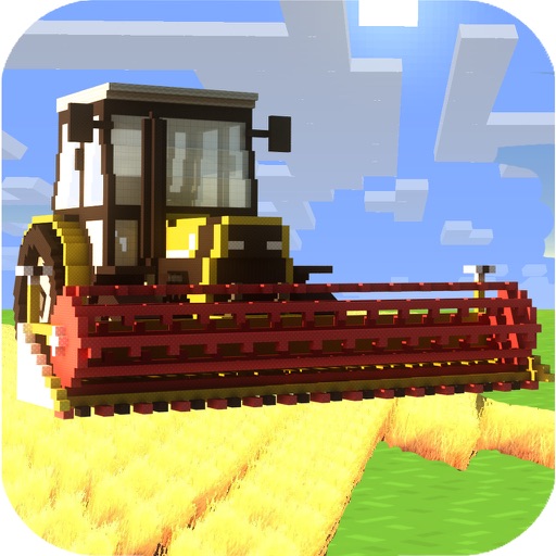 Little Pixel Farming Simulator 2015 - Usa Tractors, Harvester & Farm Mini Game icon