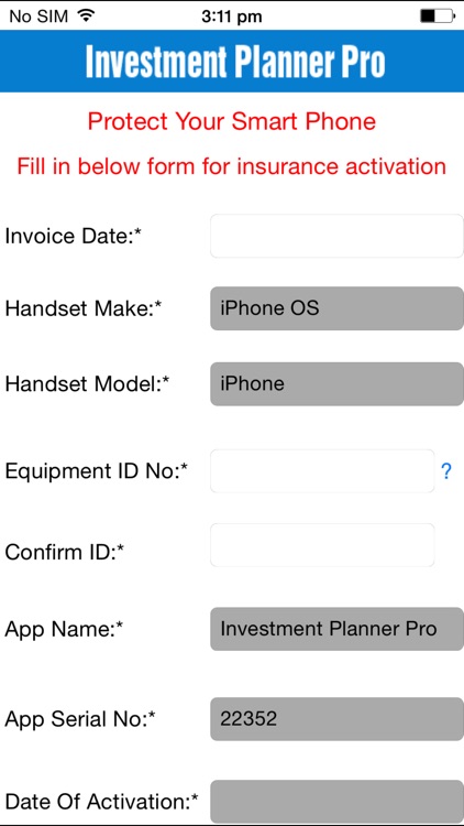 Investment Planner Pro