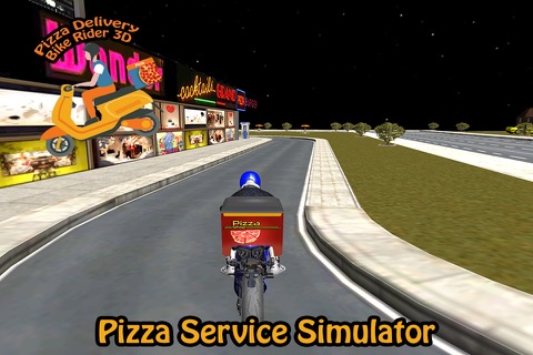Pizza Boy Delivery Moto Bike Rider 3D screenshot 2
