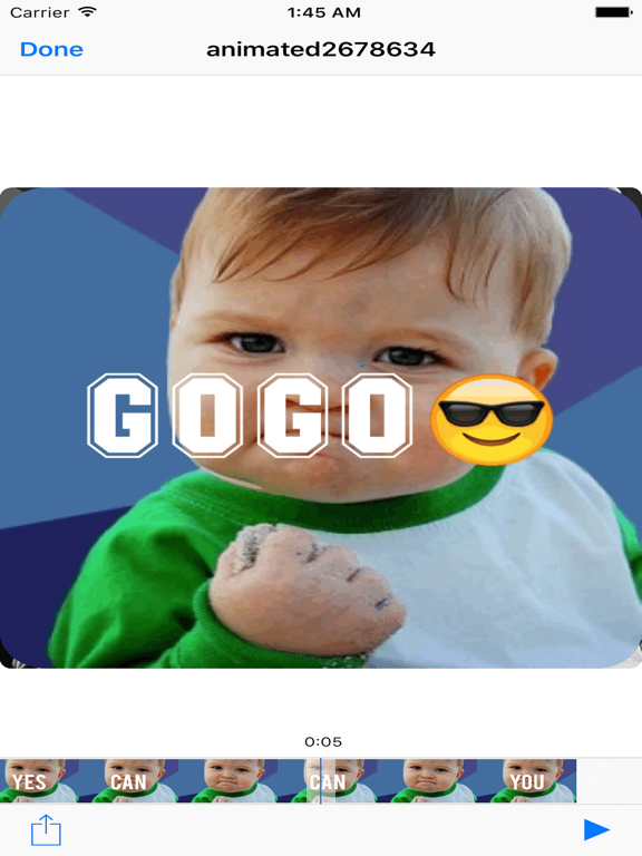 Screenshot #5 pour Animated GIF Maker - Best Photo Animation Editor to Create Video Image