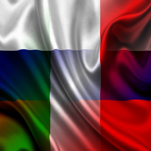 Россия Италия Предложения - Русский итальянский звуковой голос Фраза Предложение icon