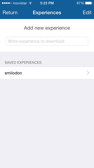 App screenshot