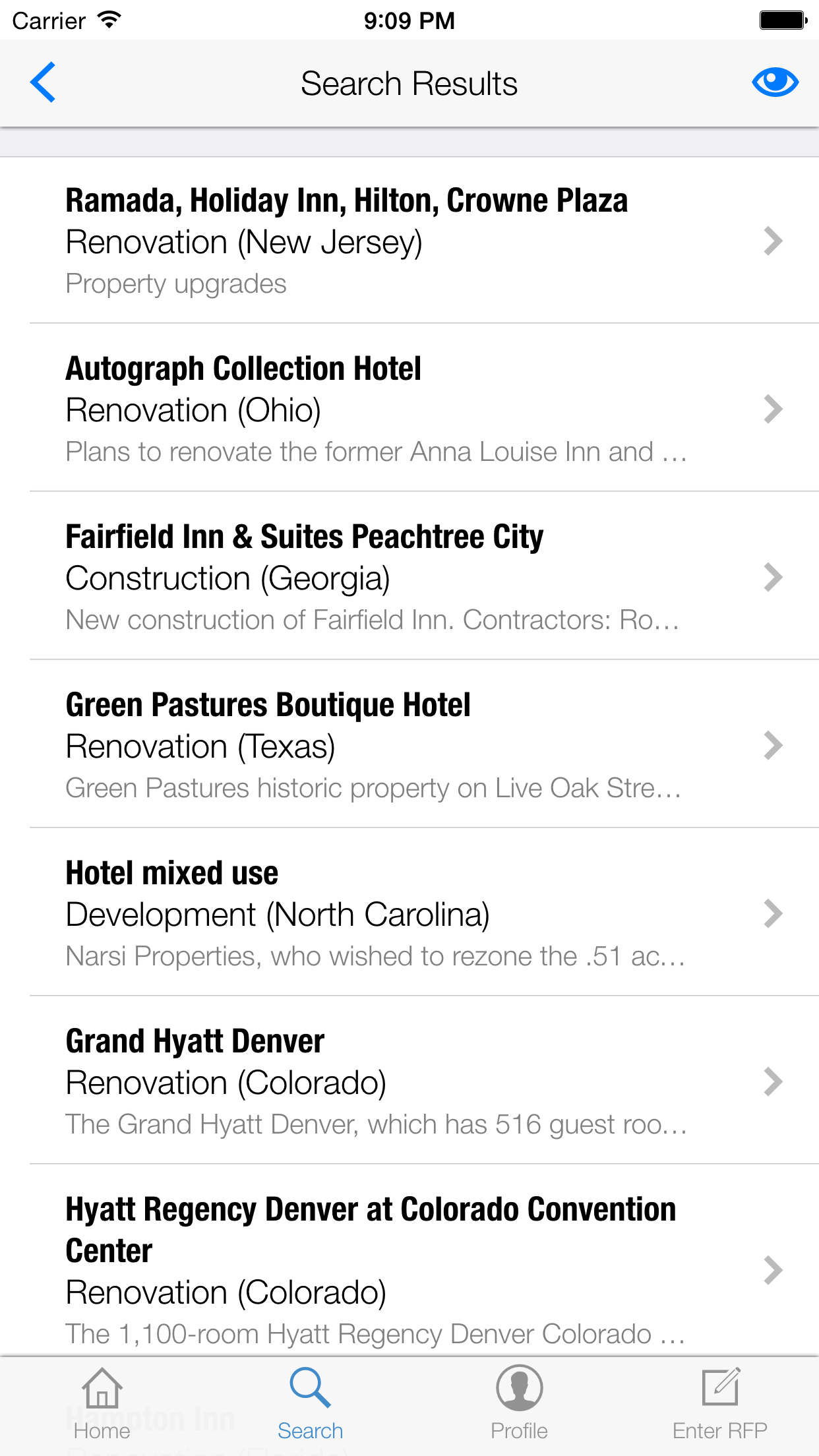 Hotel Project Leads screenshot 4