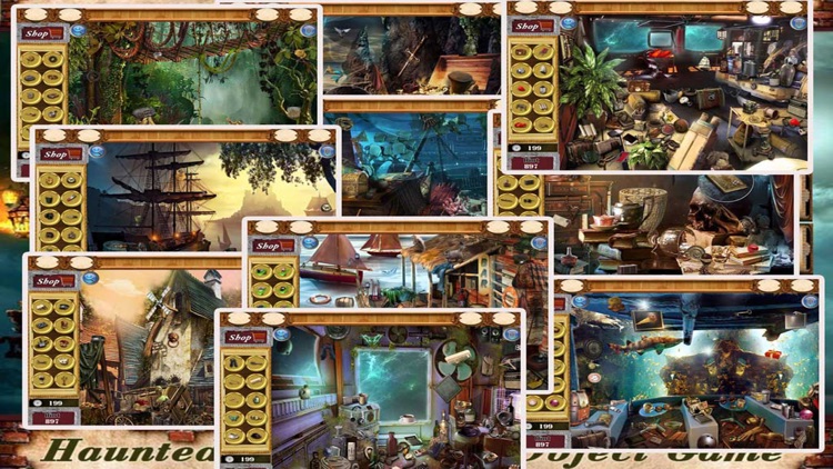 Haunted Ship Hidden Object Game