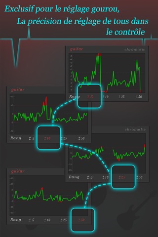 Professional guitar tuner - Royal G tuner screenshot 2