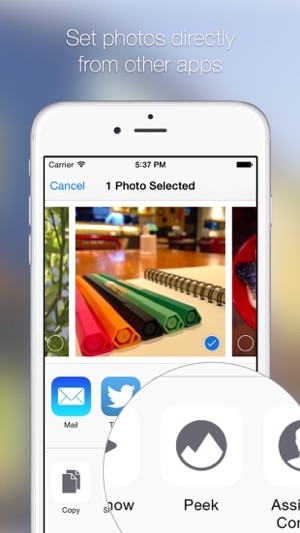 Peek - Photo Widget(圖5)-速報App