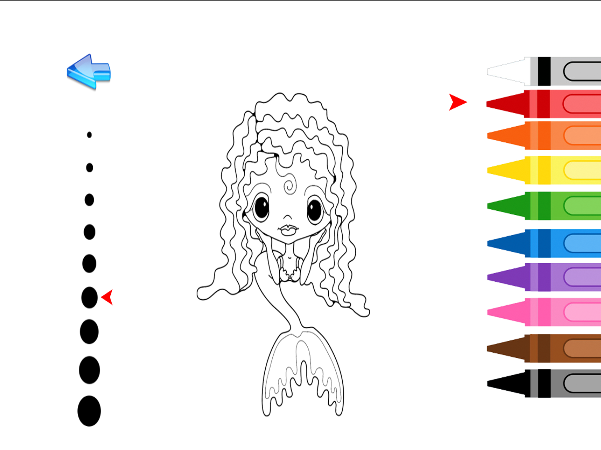 Kids Coloring Mermaid screenshot 9