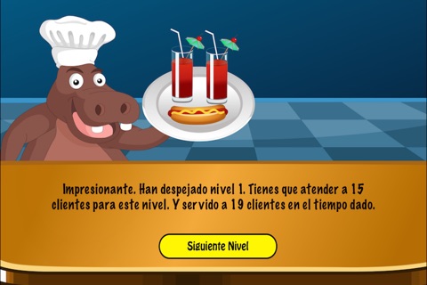 Hippo's Fast Food Restaurant - Free Game For Kids screenshot 3