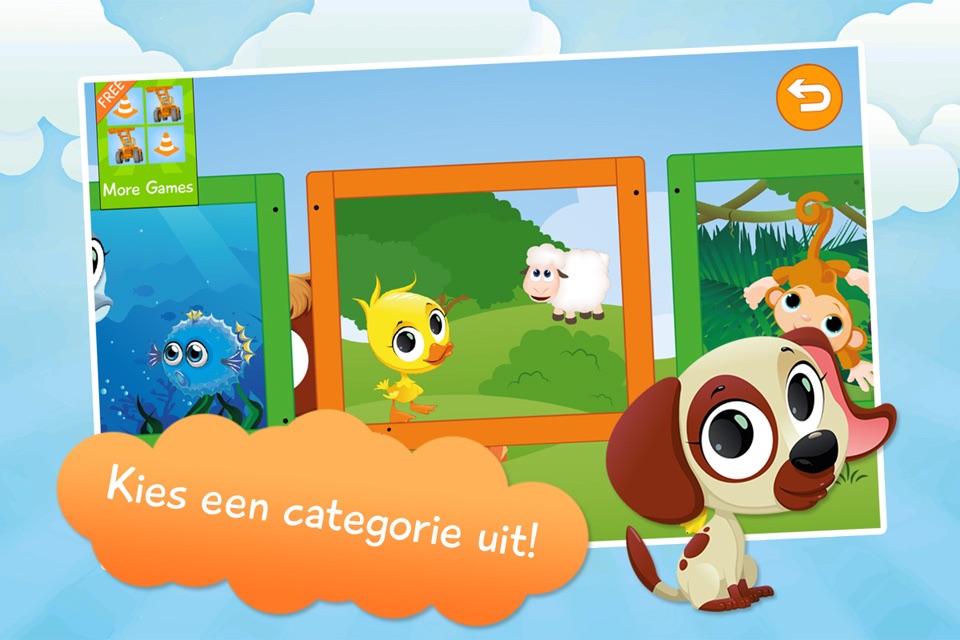 Kids Animal Puzzle - Free screenshot 2