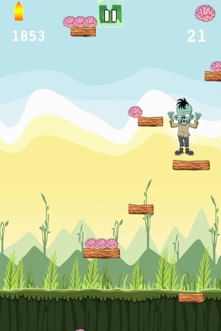 A Jumping Zombies Nightmare - Survive The Terror From The Gravity Pains PRO screenshot 2