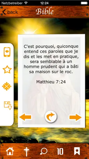 Capture d'écran de Conseils Bibliques - Citations & Versets De La Bible sur iPhone 2