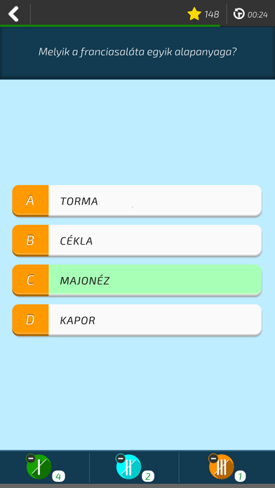 Screenshot #2 pour Általános ismeretek Kvíz