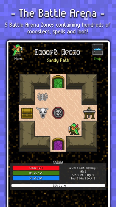Adventure To Fate : Battle Arena JRPG screenshot 2
