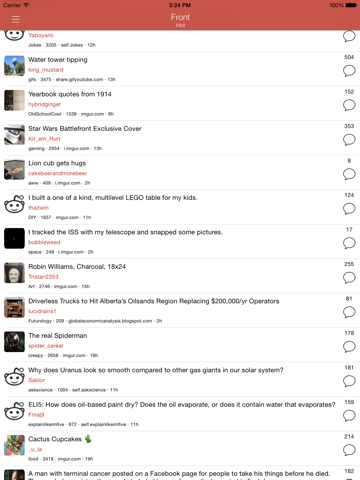 Screenshot #5 pour Reddista - client for Reddit