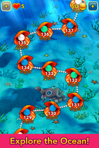 OceanuX Deluxe - Match 3 screenshot 3