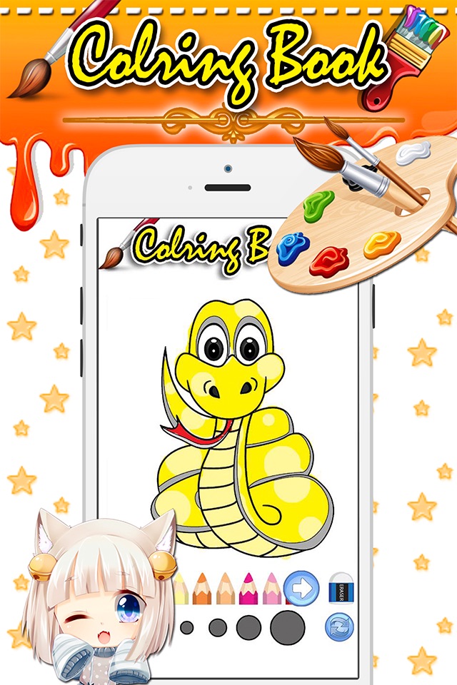 Drawing & Coloring Book for little Kids screenshot 2