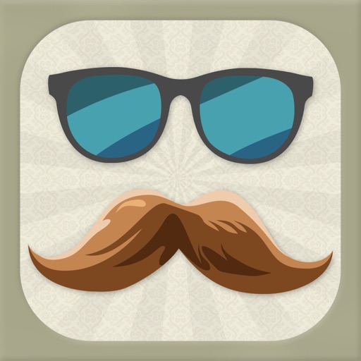 Mustache Me - Funny Face Decorating Game Icon