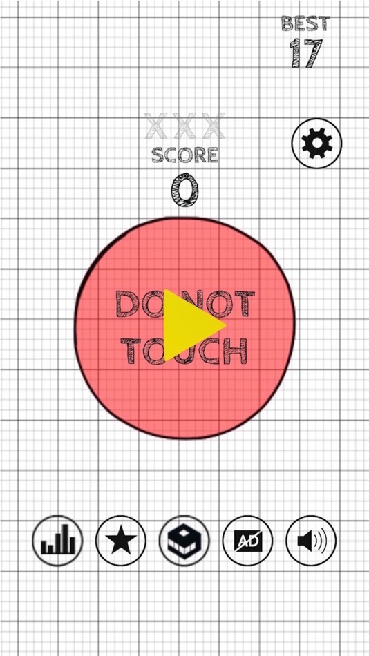 #1. Don't Touch Red! (iOS) By: GameZen, Inc.