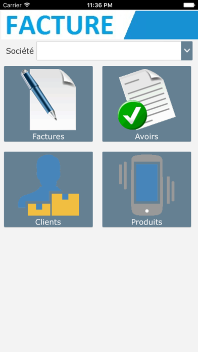 Screenshot #1 pour Factures