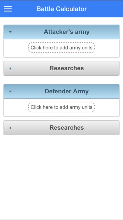 Calculator for Galaxy Empire