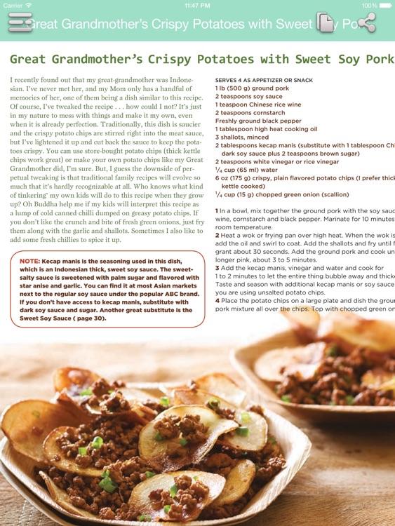 Quick & Easy Family Cookbook for iPad