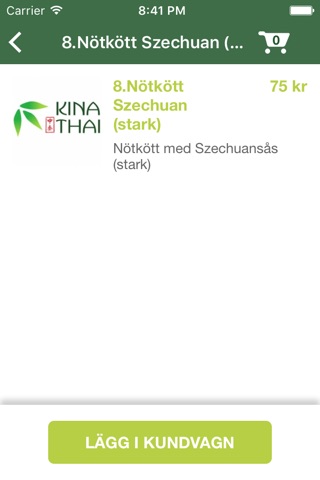 Kina Thai Restaurant screenshot 2