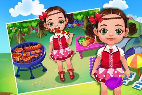 Baby Outdoor Adventure - Kids Town Mini Games Care Center screenshot 4