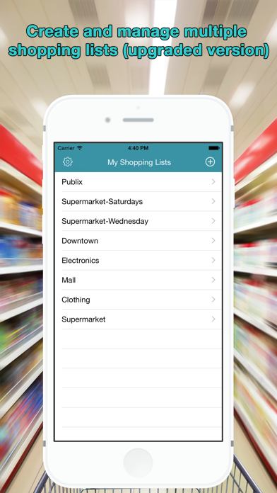 WatchList - The Grocery Shopping List on the Watch Screenshot