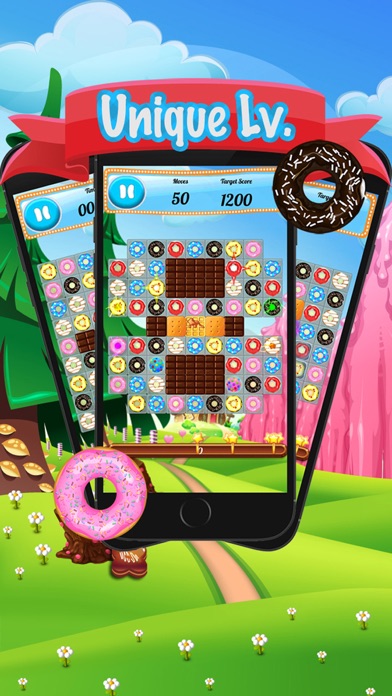 Screenshot #2 pour Donut Doux Pop Mania